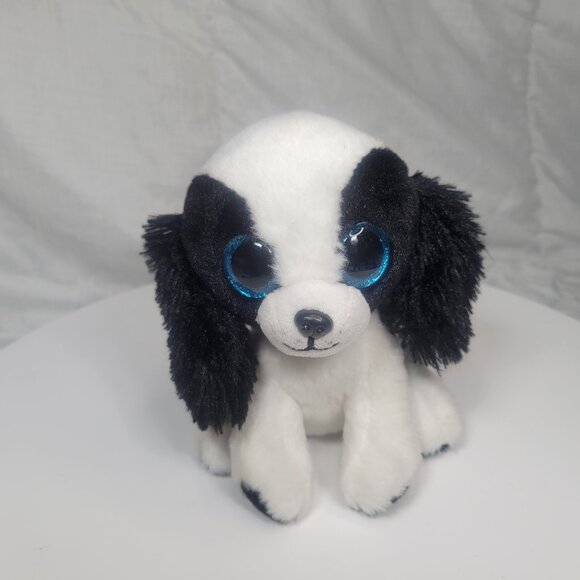 Ty Sissy Dog Beanie Boo Regular Beanie Baby Soft Plush Toy 6" - Picture 1 of 15